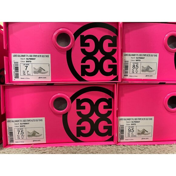 G/FORE GALLIVAN2R KILTIE GOLF SHOES STONE WOMENS SIZES GLF000037 - Picture 10 of 10